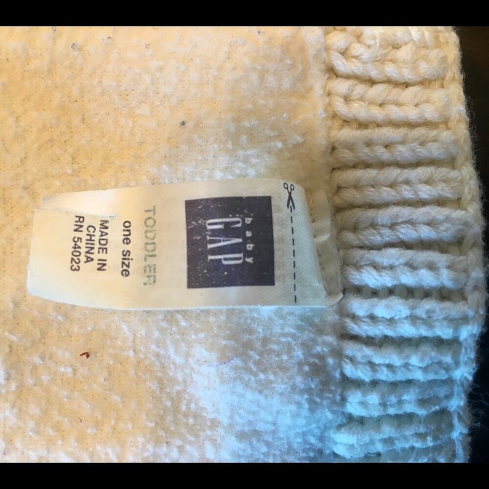 Baby Gap Cozy Fleece Knitted Scarf - Picture 5 of 5